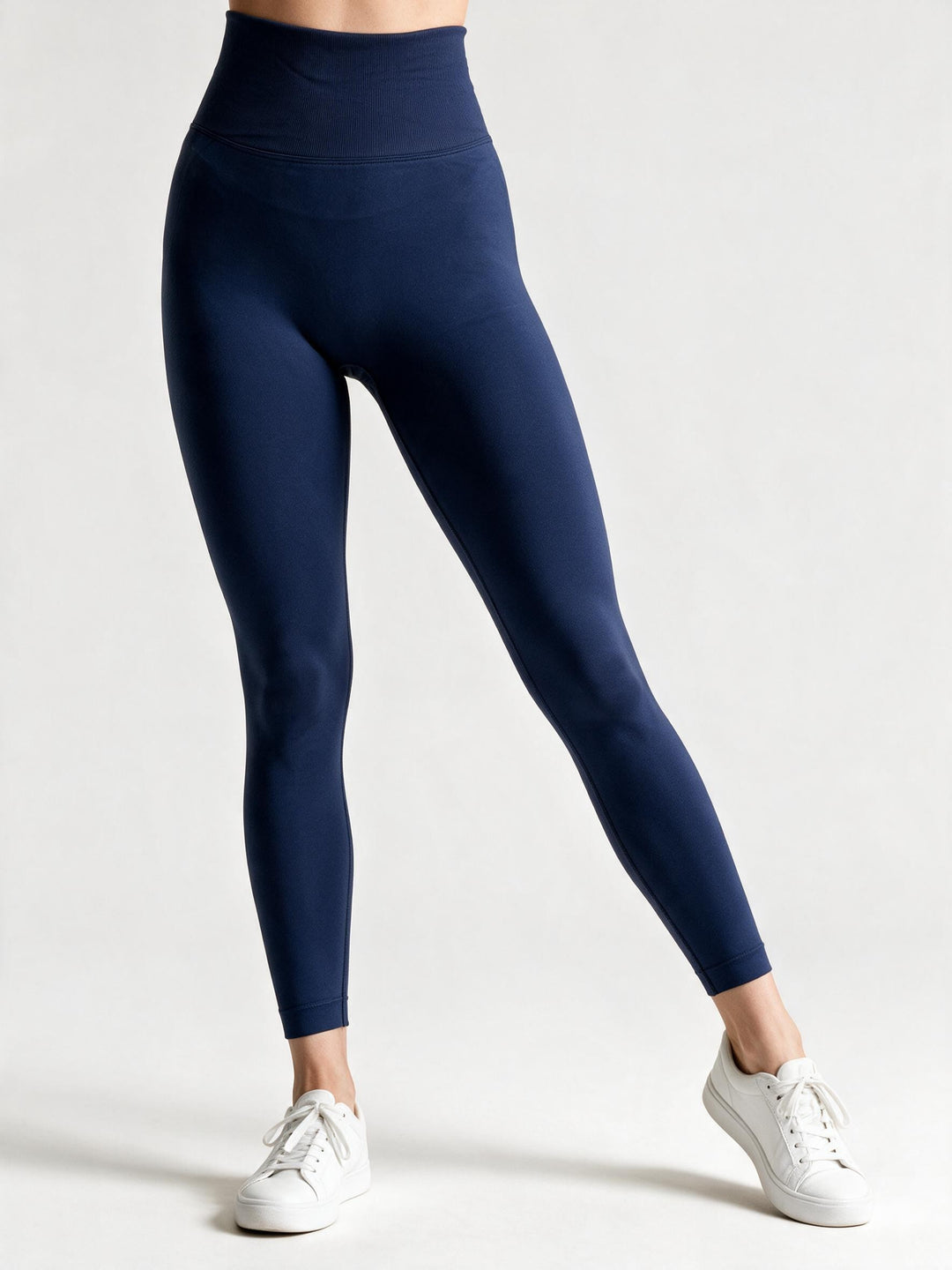 SCULPT LIFT - Leggins Sportivo High Band  Push Up Blu Scuro