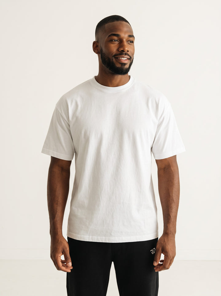 CORE OVERSIZE - T-shirt Palestra Bianco