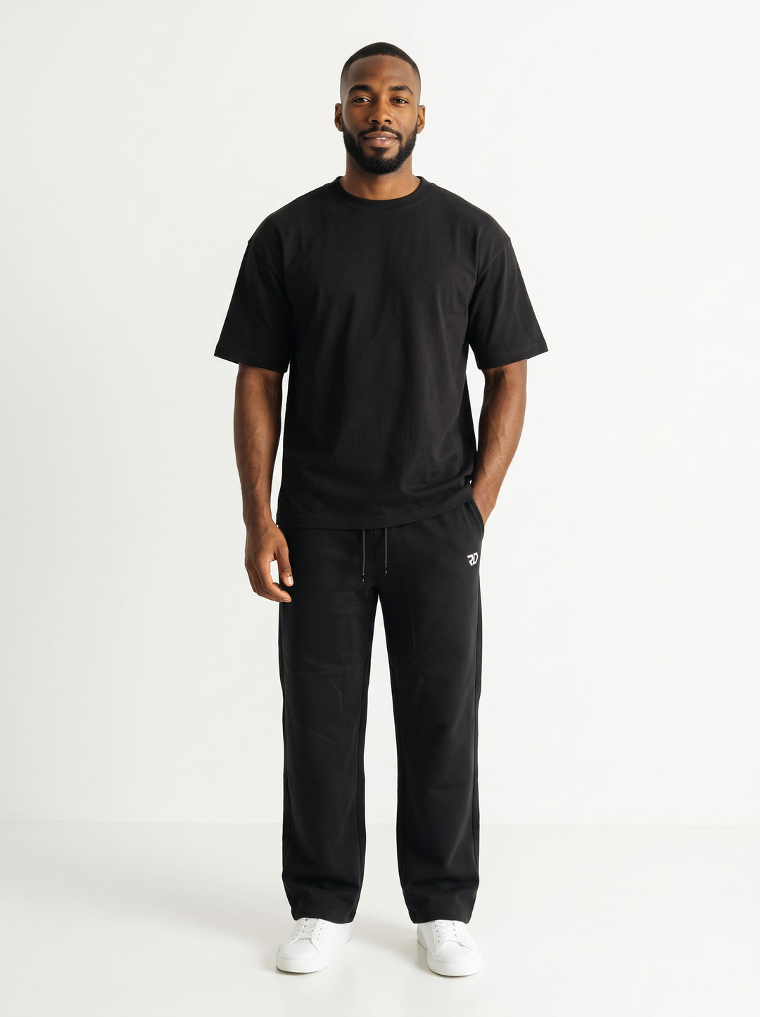 CORE OVERSIZE - T-shirt Palestra Nero