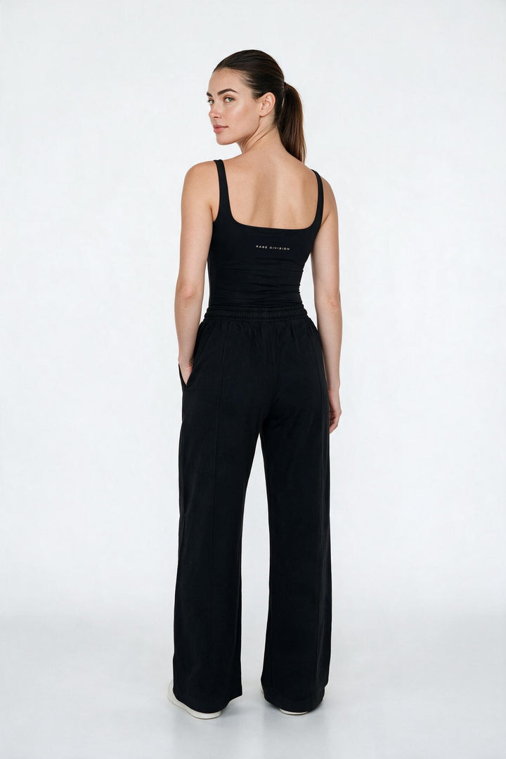 RELAXED FIT – Pantaloni Baggy Donna Wide Leg Nero