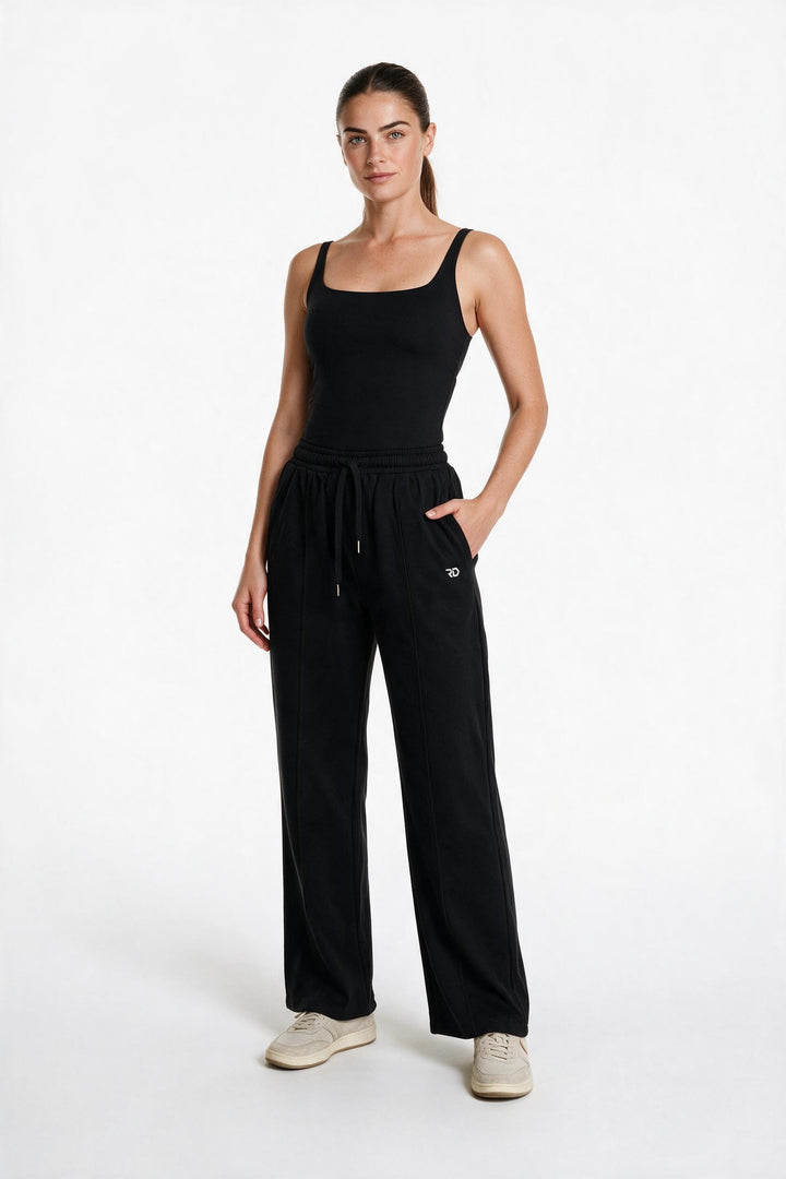 RELAXED FIT – Pantaloni Baggy Donna Wide Leg Nero