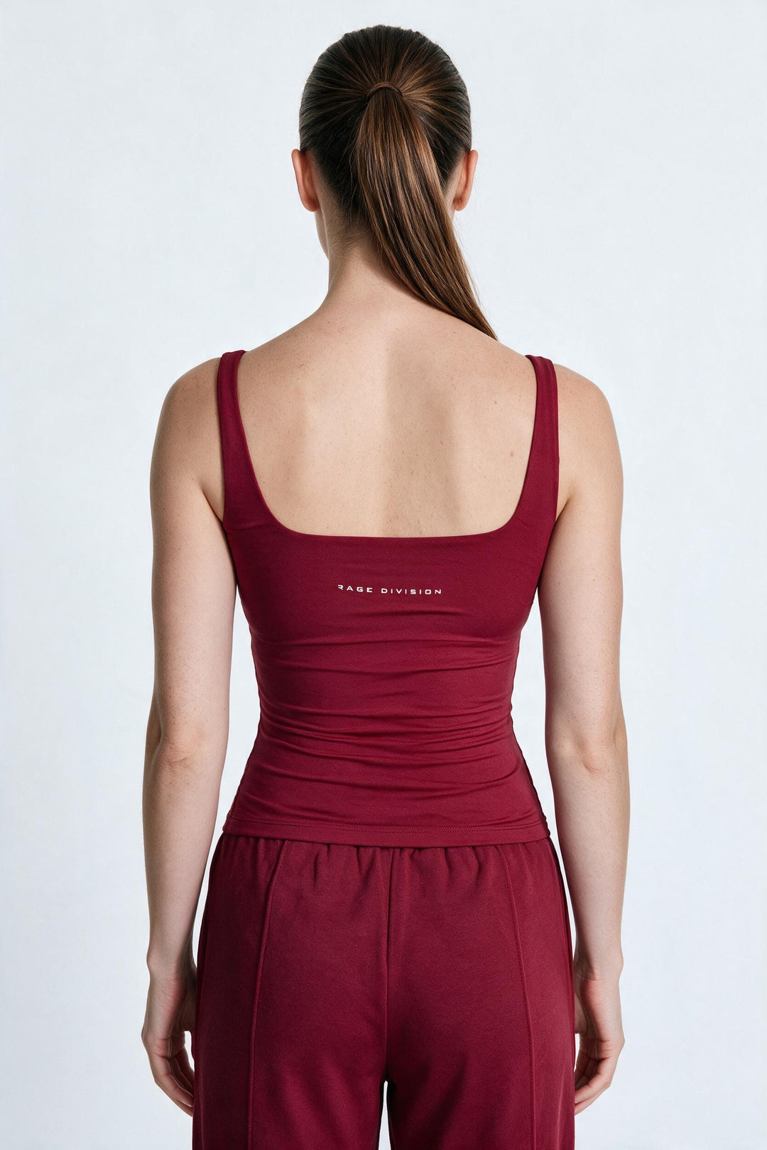 SCULPT FIT – Canotta Donna Aderente Bordeaux