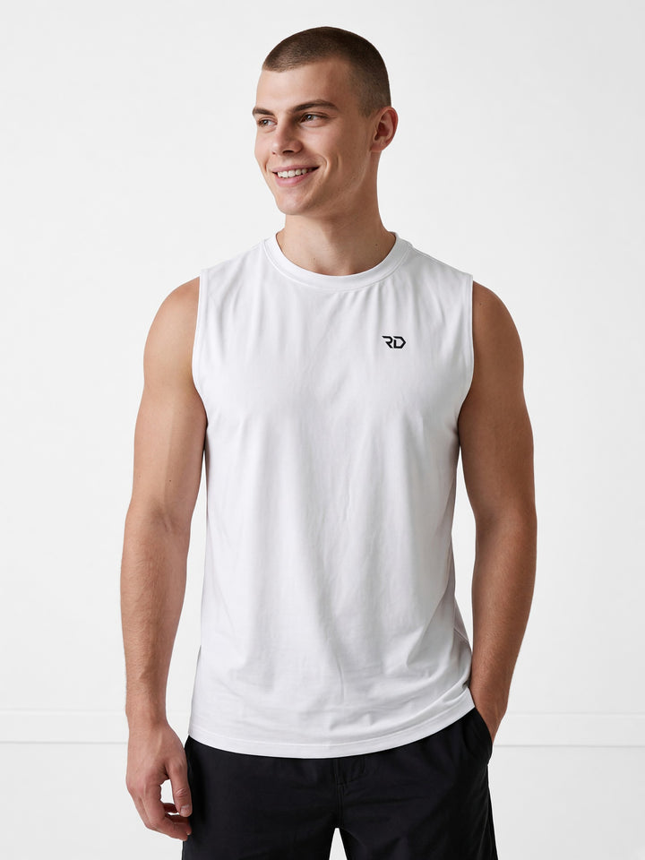 ESSENTIAL PERFORMANCE – Canotta Sportiva Bianco