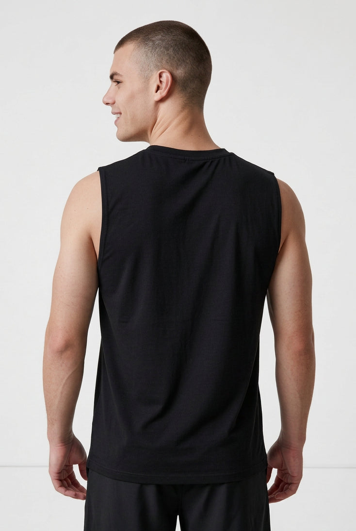 ESSENTIAL PERFORMANCE – Canotta Sportiva Nero