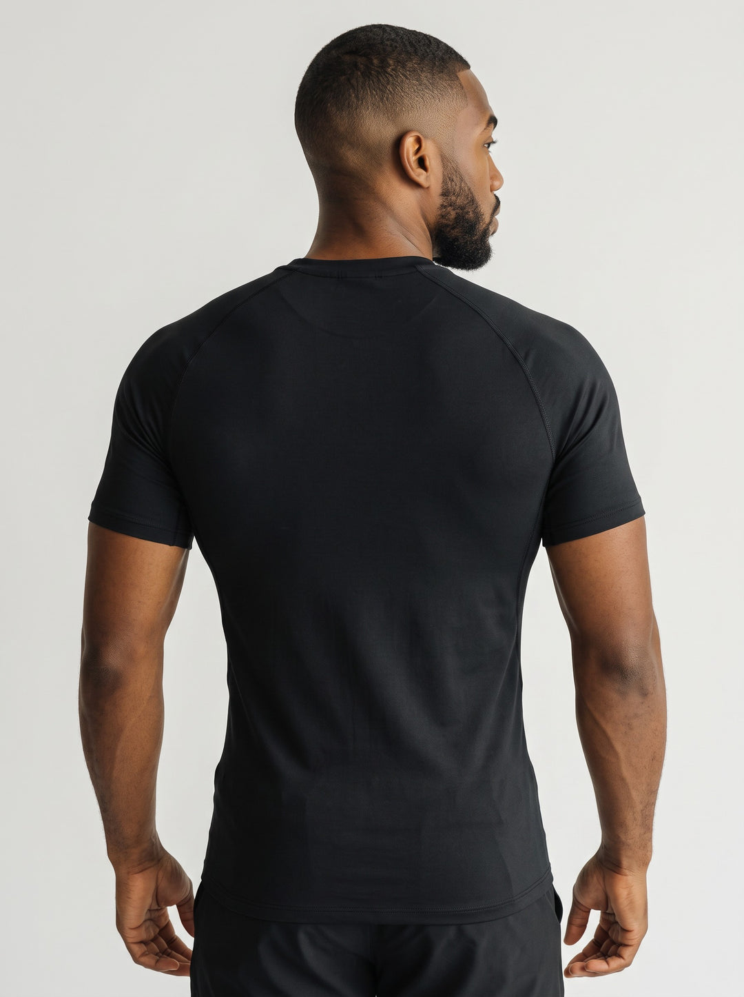 ESSENTIAL PERFORMANCE – T-shirt Compression Palestra Nero