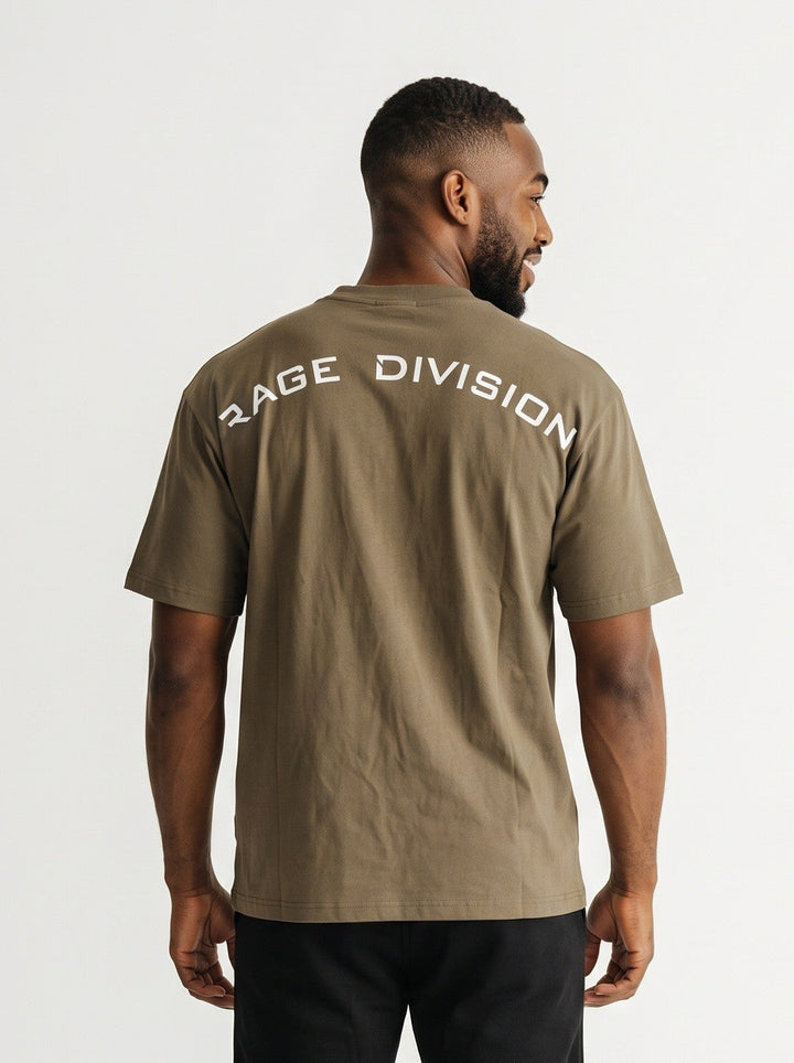 CORE OVERSIZE - T-shirt Palestra Verde Militare